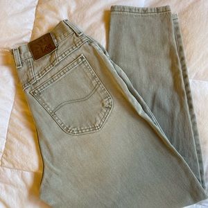 Vintage Riveted Lee Straight/Mom Jeans